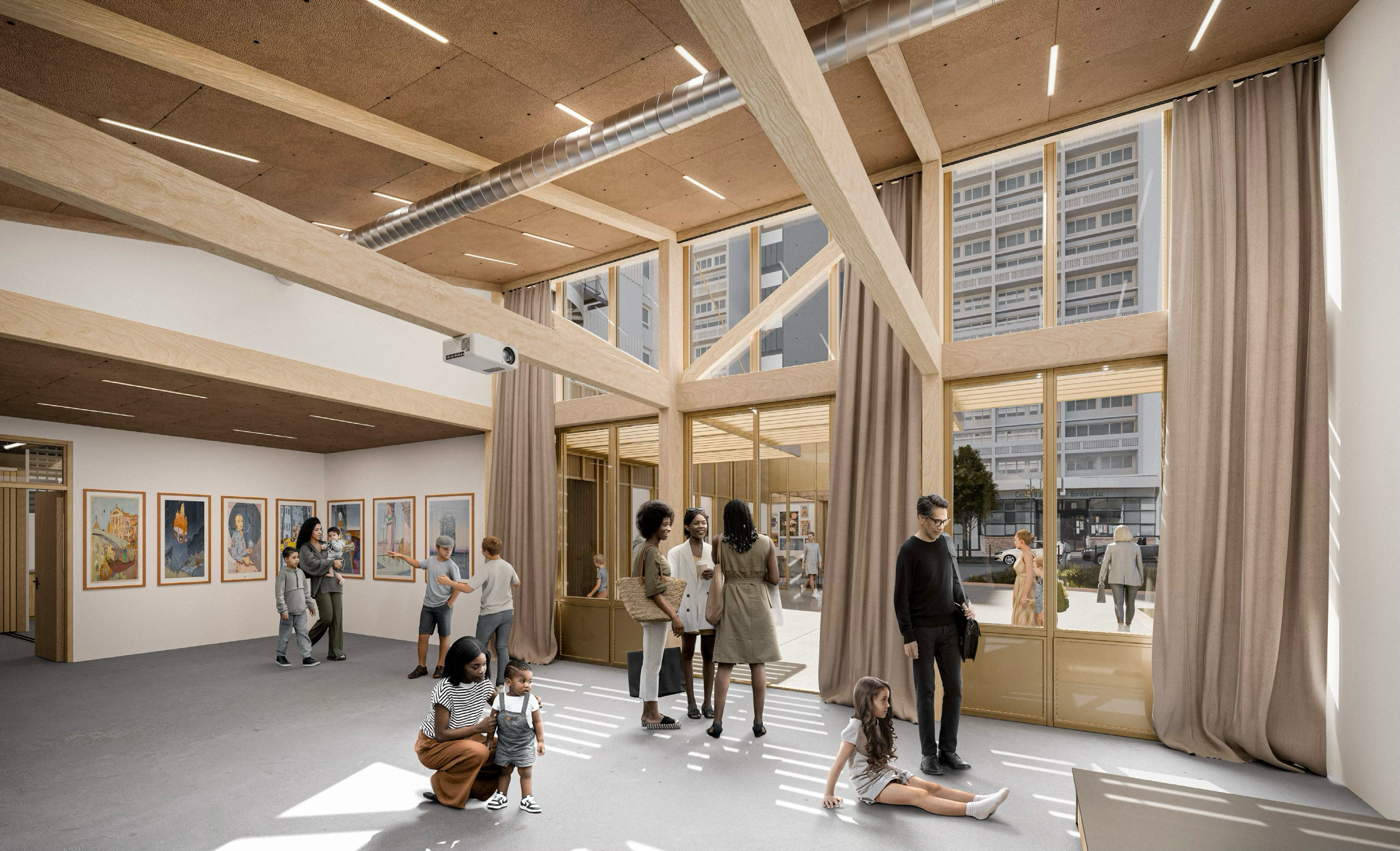 Bordeaux : un nouveau centre d’animation aux Aubiers