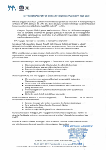 La lettre d’engagement et d’orientation sociétale de BMA pour 2025-2030 (2)