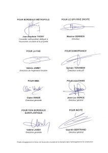 BMA signe la charte pour l’économie circulaire et le réemploi dans l’aménagement et la construction