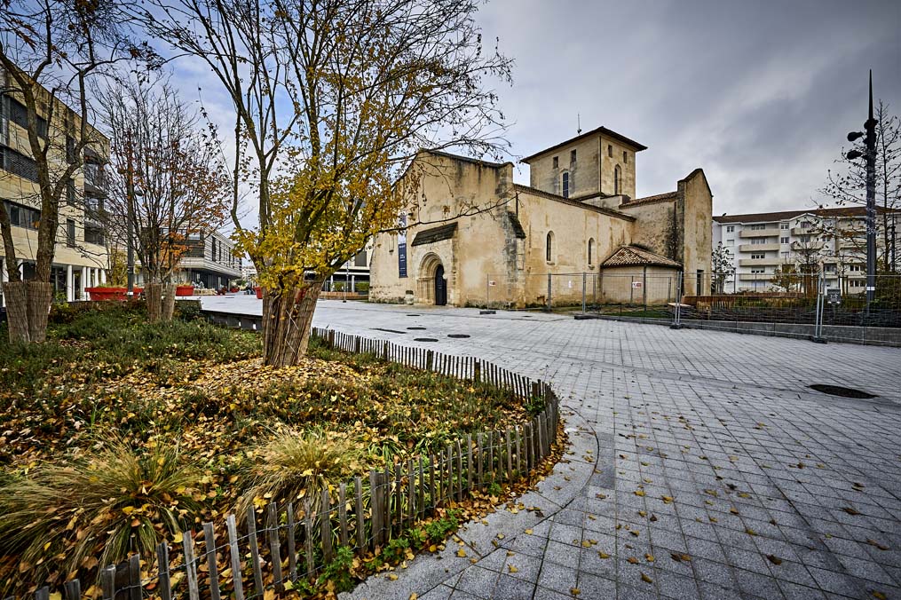 ZAC Centre ville de Mérignac – Espaces publics et jardin médiéval de la Vieille Eglise
