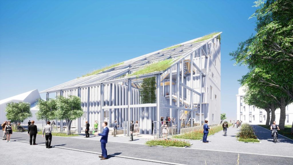 Dans le cadre de son mandat pour la Nouvelle-Aquitaine, BMA réalise en maîtrise d’ouvrage déléguée, les travaux du nouveau Pôle d’enseignement supérieur musique et danse (PESMD) au sein de l’EcoProjet Bastide Niel à Bordeaux.